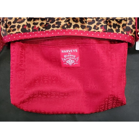 Harvey's For Disney Couture Minnie Mouse Leopard Print Seatbelt Purse NWT! - Picture 13 of 16